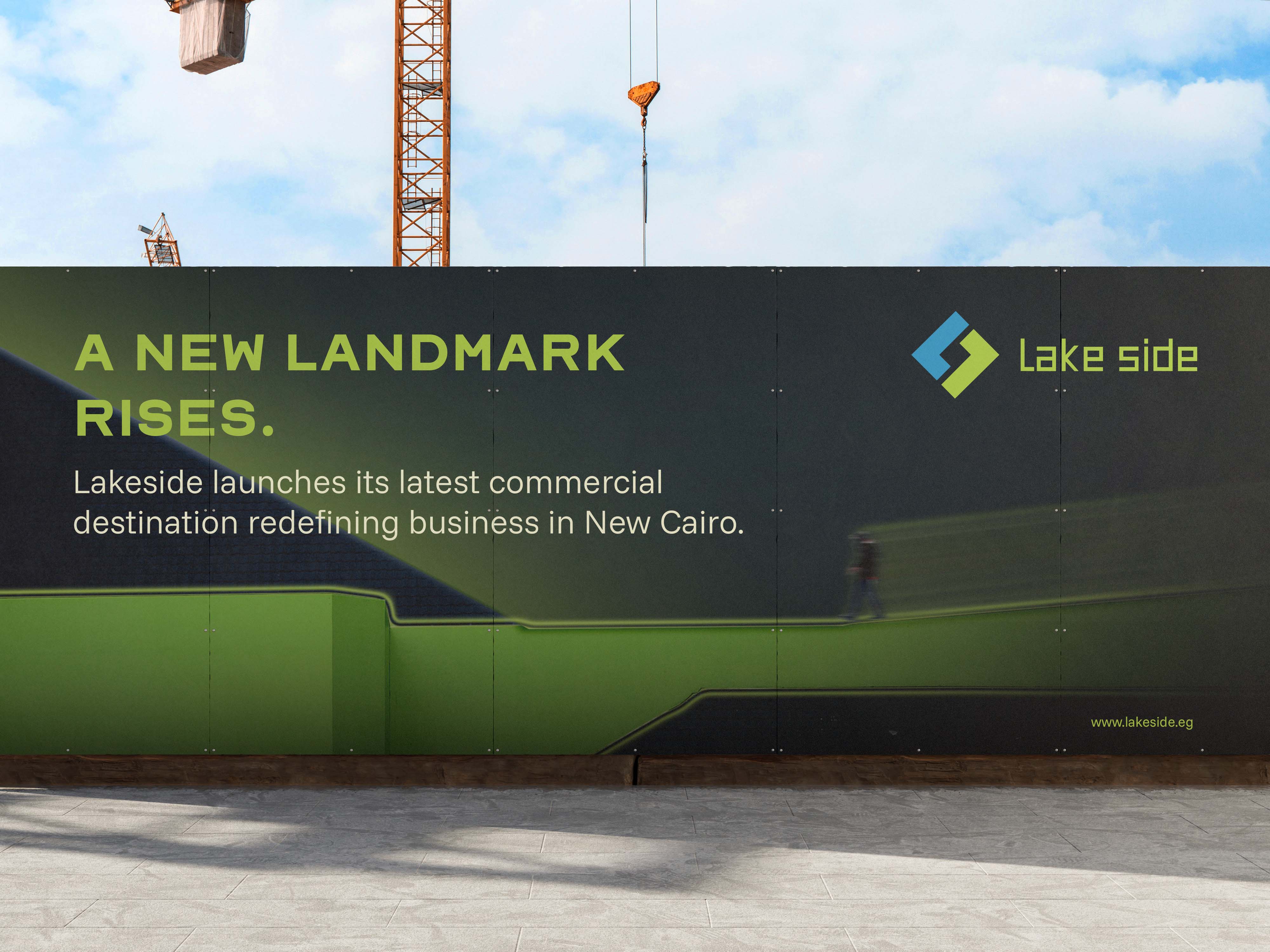 Lake Side billboard
